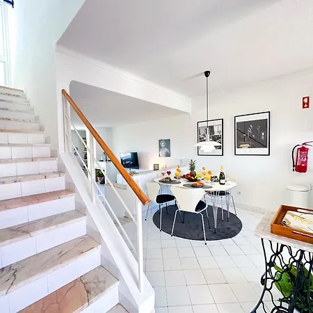 Stunning Sunrise & Sunset Rooftop By Becherish Apartament Albufeira